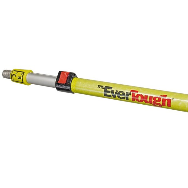 3'-6' Extension Hdl, Fiberglass Outside/Aluminum Inside, 6PK